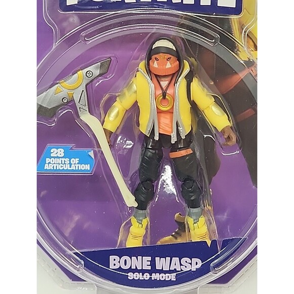 Fortnite 4 Inch Solo Mode Core Figure Pack Bone Wasp Action Figure - Picture 2 of 5